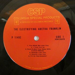 46071967;【US盤/シュリンク】Aretha Franklin / The Electrifying Aretha Franklinの画像3