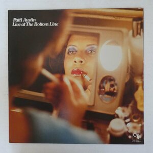 46071973;[US record /CTI/VAN GELDER stamp / see opening ]Patti Austin / Live At The Bottom Line