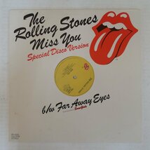 46072205;【US盤/12inch】The Rolling Stones/Miss You (Special Disco Version)_画像1