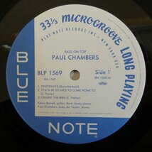 46072297;【国内盤/BLUE NOTE/美盤】Paul Chambers Quartet / Bass On Top_画像3