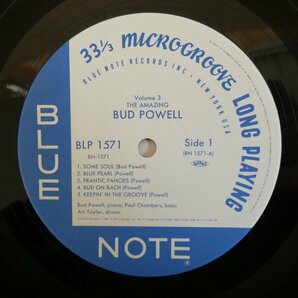 46072298;【国内盤/BLUE NOTE/美盤】Bud Powell / The Amazing Bud Powell, Vol. 3 - Bud!の画像3