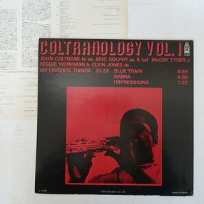 46072365;【国内盤/BYG/美盤】John Coltrane / Coltranology Vol. 1の画像2