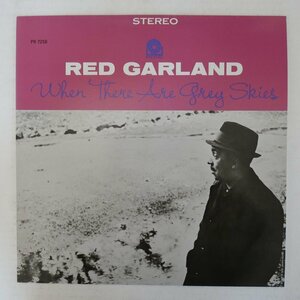 46072358;【国内盤/Prestige/美盤】Red Garland / When There Are Grey Skies