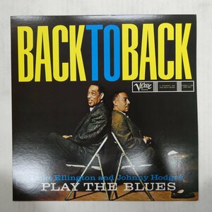 46072402;【国内盤/Verve/美盤】Duke Ellington & Johnny Hodges / Back To Back