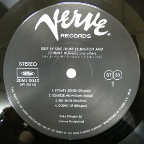 46072401;【国内盤/Verve/美盤】Duke Ellington and Johnny Hodges plus Others / Side by Sideの画像3