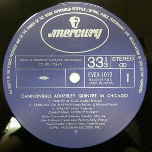 46072413;【国内盤/美盤】Cannonball Adderley Quintet / In Chicagoの画像3