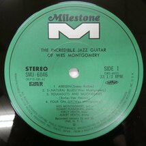 46072444;【帯付/補充票/Milestone/美盤】Wes Montgomery / The Incredible Jazz Guitar Of Wes Montgomery_画像3