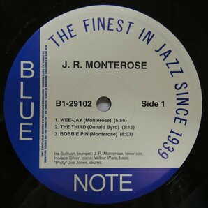 46072495;【US盤/BLUE NOTE/高音質180g重量盤/MONO/限定プレス/美盤】J.R. Monterose / S.T.の画像3