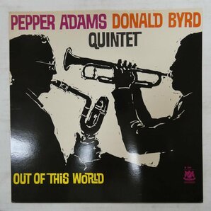 46072556;【Spain盤/FreshSound/美盤】Pepper Adams Donald Byrd Quintet / Out Of This Worldの画像1