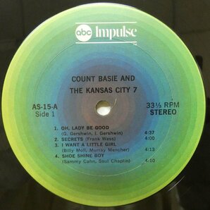 46072539;【US盤/Impulse/見開き】Count Basie And The Kansas City 7 / S.T.の画像3