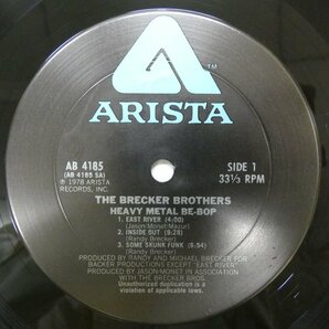 46072577;【US盤】The Brecker Brothers / Heavy Metal Be-Bopの画像3