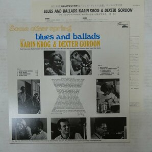 46072615;【国内盤/BAYBRIDGE/美盤】Karin Krog & Dexter Gordon / Some Other Spring, Blues And Balladsの画像2