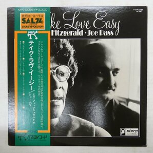 46072598;【帯付/PABLO/MONO/美盤】Ella Fitzgerald & Joe Pass / Take Love Easyの画像1