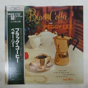 46072591;【帯付/DECCA/MONO/美盤】ペギー・リー Peggy Lee / Black Coffee