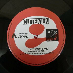 46072748;【国内盤/12inch/45RPM/プロモ】Cutemen / Toy With Meの画像3