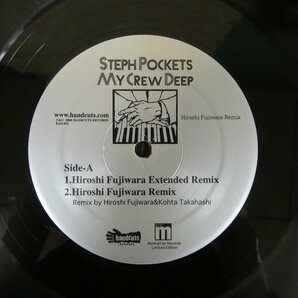 46072744;【国内盤/12inch/シュリンク】Steph Pockets / My Crew Deep (Hiroshi Fujiwara Remix)の画像3