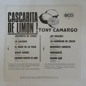 46072939;【Mexico盤/Latin】Tony Camargo / Cascarita De Limonの画像2