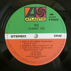 47056833;【国内盤/7inch付】Yes / Classic Yes ベスト・オブ・イエスの画像3