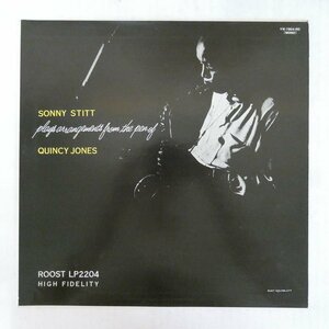 47057080;【国内盤/美盤/MONO】Sonny Stitt / Sonny Stitt Plays Arrangements From The Pen Of Quincy Jones