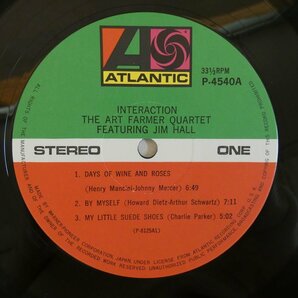 47057044;【帯付】The Art Farmer Quartet featuring Jim Hall / Interactionの画像3