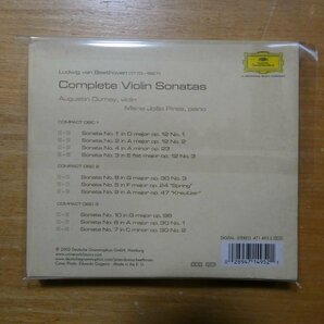 028947149521;【3CD】DUMAY, PIRES / BEETHOVEN: COMPLETE VIOLIN SONATAS(4714952)の画像2