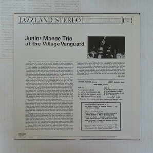 47057084;【国内盤/美盤/Riverside】Junior Mance Trio / At the Village Vanguardの画像2