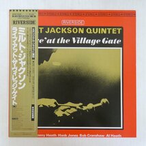 47057164;【帯付/美盤/Riverside】Milt Jackson / ”Live at the Village Gate_画像1