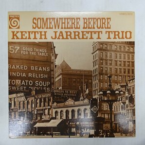 47057410;【国内盤】Keith Jarrett Trio キース・ジャレット・トリオ / Somewhere Before サムホエア・ビフォーの画像1