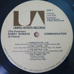 10024615;【USオリジナル/見開き】Bobby Womack / Communicationの画像3