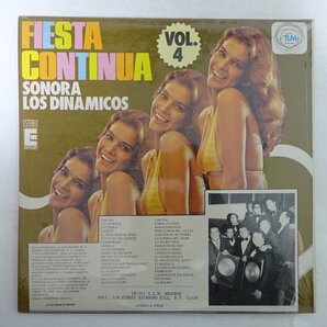 10025351;【Ecuador盤/シュリンク/美女ジャケ/LATIN】Sonora Los Dinamicos / Fiesta Continua Vol. 4の画像2