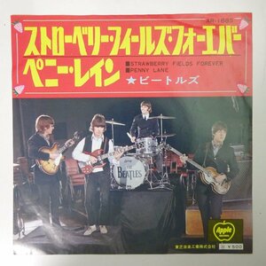 14030784;【国内盤/7inch/Apple/東芝赤盤】ビートルズ / ストローベリー・フィールズ・フォーエバー / ペニー・レイン