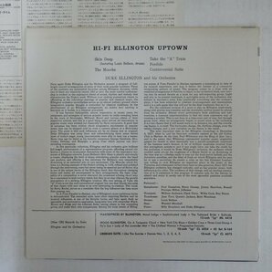 46073053;【国内盤/MONO/美盤】Duke Ellington And His Orchestra / Hi-Fi Ellington Uptownの画像2