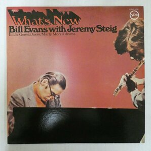 46073064;【国内盤/Verve】Bill Evans With Jeremy Steig / What's Newの画像1