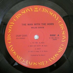 46073100;【国内盤/美盤】Miles Davis / The Man With The Hornの画像3