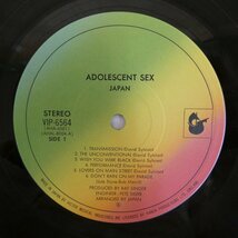 46073281;【国内盤/美盤】Japan / Adolescent Sex 果てしなき反抗_画像3