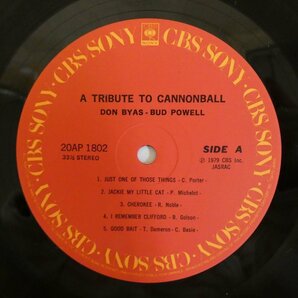 46073221;【帯付/美盤】Bud Powell / Don Byas / A Tribute To Cannonballの画像3