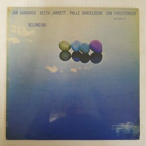 46073323;【Germany盤/ECM/コーティングジャケ/美盤】Jan Garbarek, Keith Jarrett, Palle Danielsson, Jon Christensen / Belonging