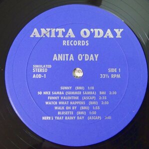10025162;【US盤】Anita O'Day / Anita and Rhythm Sectionの画像3