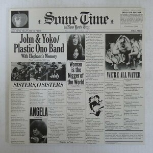 47057551;【国内盤/2LP/見開き】John Lennon, Yoko Ono, Plastic Ono Band / Some Time in New York City