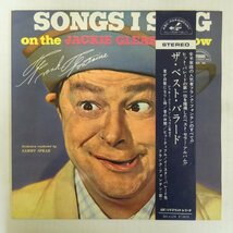 47057594;【帯付/プロモ白ラベル/ペラジャケ】Jackie Gleason Show, Frank Fontaine / Songs I Sing on the ザ・ベスト・バラード_画像1