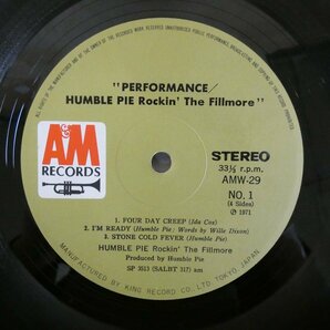 47057630;【国内盤/2LP/見開き】Humble Pie / Performance: Rockin' The Fillmoreの画像3