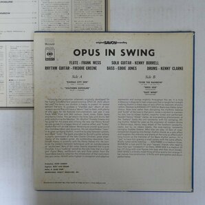 47057939;【国内盤/MONO】Frank Wess, Kenny Burrell / Opus in Swingの画像2