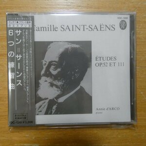 4988002143719;【未開封/CD/ビクター初期/3200円】アニー・ダルコ / サン＝サーンス：6つの練習曲(VDC1261)