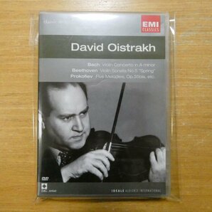 724349283794;【DVD】David Oistrakh / Bach:Violin Concerto in A minor,etc.(DVA4928379)の画像1