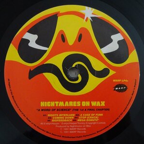 10025498;【UK盤/WARP】Nightmares On Wax / A Word Of Science (The 1st & Final Chapter)の画像3