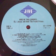 11186625;【ほぼ美盤/US盤/LP】D.J. Jazzy Jeff & The Fresh Prince / And In This Corner..._画像3