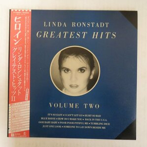 46073560;【帯付/見開き/美盤】Linda Ronstadt / Greatest Hits Volume Two ヒロインの画像1