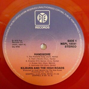 46073507;【UK盤/RedTranslucent/シュリンク】Kilburn And The High-Roads / Handsomeの画像3