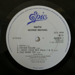 46073535;【UK盤/シュリンク】George Michael / Faithの画像3