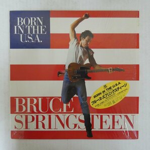 46073590;【ステッカー帯付/12inch/45RPM/シュリンク/美盤】Bruce Springsteen / Born In The U.S.A.の画像1